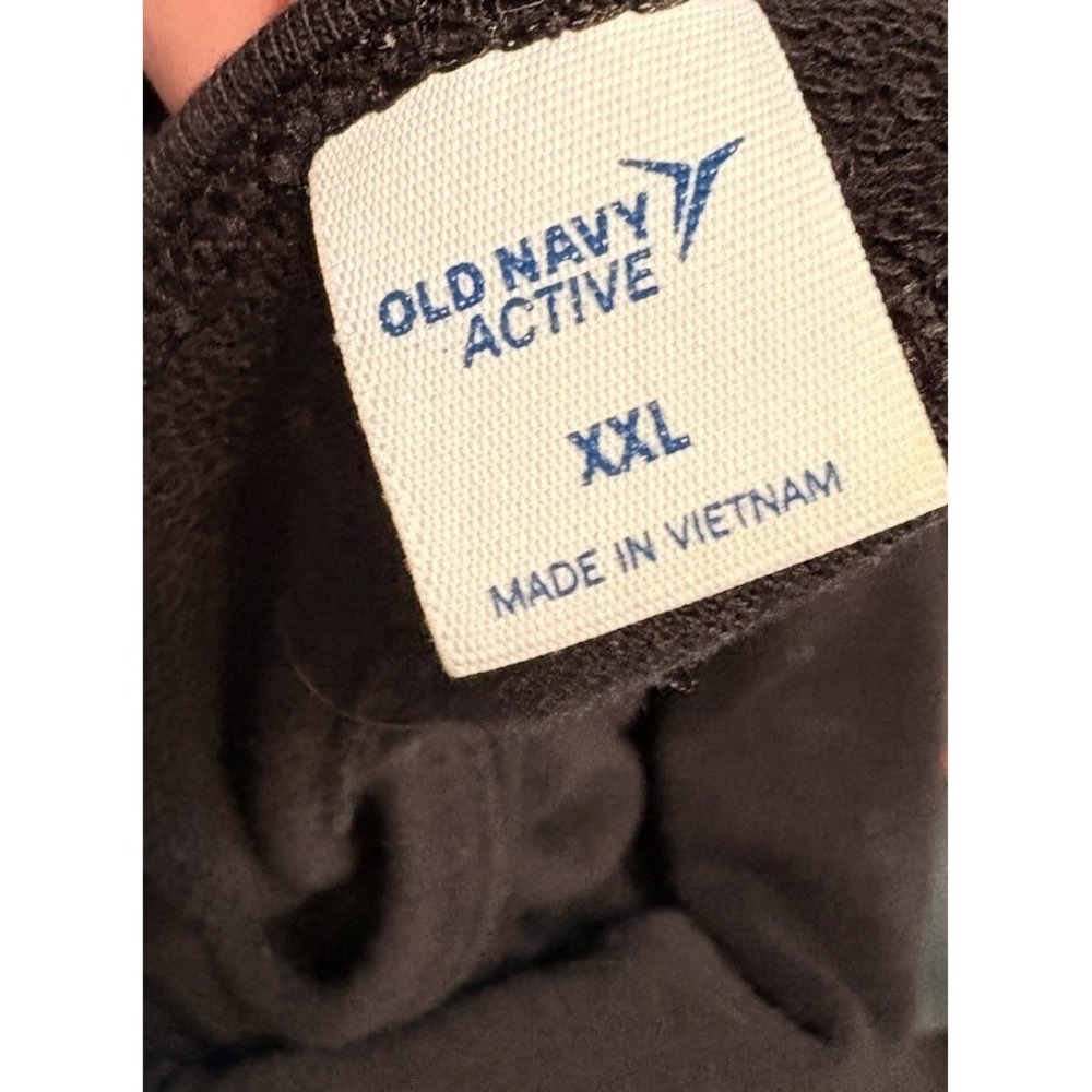 Old Navy Active Black Open Cross Back Long Sleeve Sweatshirt Plus 2XL Yoga Gym - Picture 4 of 5